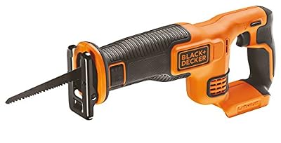 Black + Decker BDCR18N-XJ Scie sabre 18 V (Batterie et chargeur non inclus)