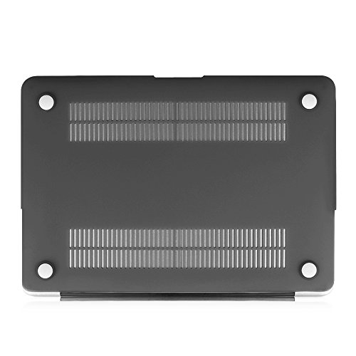 Fintie MacBook Air 13 Hülle – Ultra Slim Hochwertige Matt Gummierte Hartschale Tasche Schutzhülle Snap Case für Apple MacBook Air 13.3 Zoll (A1466 / A1369) , Grau - 8