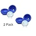 Produktbild sungpunet blau Silikon Ice Ball Form Cube Tablett rund Kugeln für kühle Getränke 2