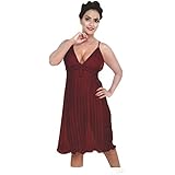 Indiatrendzs Womens Sexy Maroon Night Dress & Lingerie Set For Sex Pack Of 3