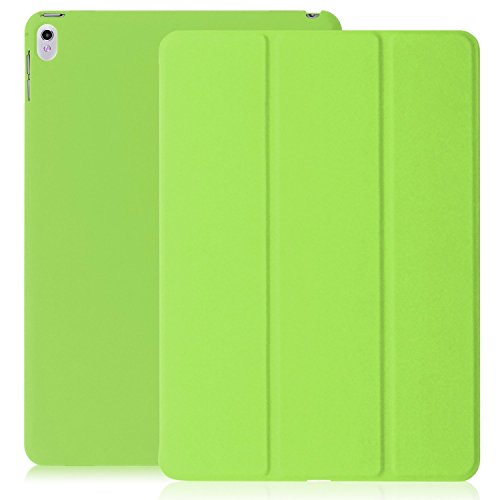 KHOMO iPad Pro 9.7 Zoll Hülle Case Grün Grünes Gehäuse mit Doppelten Schutz Ultra Dünn und Leicht, Smart Cover Schutzhülle fur das Neue Apple iPad Pro 9.7- Dual Green