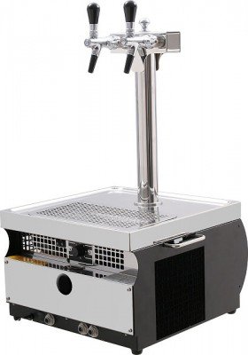 ich-zapfe 55 Contact 2–pompe à bière-trockenkühlgerät en acier inoxydable de 70 l/h