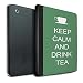 Produktbild STUFF4 PU-Leder Hülle/Case/Brieftasche für Apple iPad 2/3/4 tablet / Tee Trinken/Grün Muster / Bleib Ruhig Kollektion