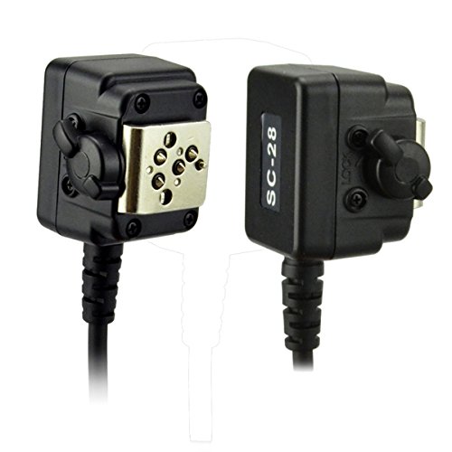 XicT - C  ble extension   Cordon Synchronisation TTL SC-28 1m pour Flash Nikon SB-900  SB-800  SB-600  SB-80DX  SB-28DX  SB-28  SB-27  SB-26  SB-25  SB-24  SB-22
