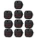 Price comparison product image Travel Adaptor Black UK to EU Pin Convert Q4U Power Converter UK Plug To Euro Pack of 10