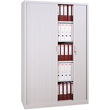 2er Set Rolladenschrank T001, Jalousieschrank, Aktenschrank