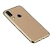 Produktbild MuSheng For Huawei P20 Lite Hülle,Stilvolle Hybrid DREI Abschnitt Weichen Durchsichtig TPU Überzug Silikon Komplett Glatt Hülle für Huawei P20 Lite (Gold)