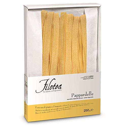 4x250GR FILOTEA PASTA ALL'UOVO ARTIGIANALE - PAPPARDELLE