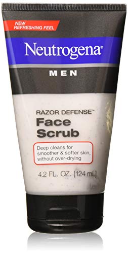 Neutrogena Men Razor Defense Face Scrub, 4.2 Ounce RS.1061 (69.00% Off) - Amazon