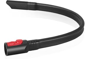 DrRobor Suceur pour Dyson V11 V10 V12 V15 V8 V7 Aspirateur, Embout Suceur Plat Flexible Longue Brosse Accessoire pour Dyson