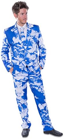 Blue Sky Clouds Stag Suit (36" - 38" Chest)