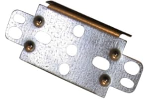 bauFIT Silber Bildhaken Klickfix für CD 60/27 Profile, 100 Stück, Klick Fix Direktbefestiger, Deckenprofil