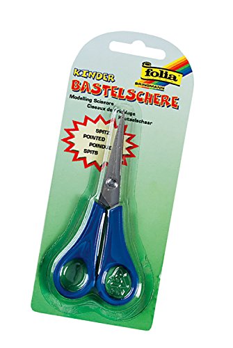 Folia Kinder Bastelschere, spitz