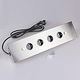 NÜTZLICHES ACCESSOIRE - Diese Steckdosen bringt wieder Ordnung in die Küche und überzeugt dabei auch durch das tolle Design und die gute Verarbeitung. Durch seine zeitlose und dekorative Optik passt sich diese Steckdose optimal seiner Umgebung an.