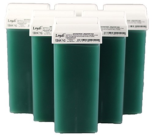 Leydi Warmwachspatronen Azulen 6 Stück je 100ml - Nachfüllset