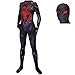 Produktbild wthfwm Marvel PS4 Spiderman Cosplay Kostüm Film Spiel Rollenspiele Kleidung Spider-Man Terror Battle Suit Bodysuit,Black-XXXL