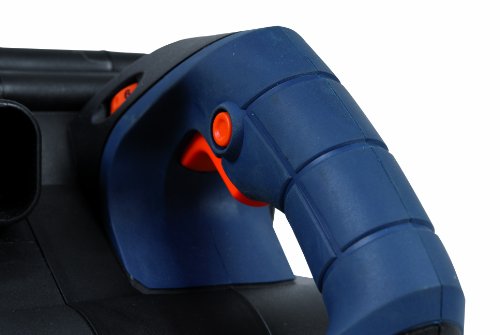 FERM BSM1021 Bandschleifer 950W – Variable einstellbare Bandgeschwindigkeit – Mit 2 Klemmen für Stationär gebrauch – Inkl. 3 Schleifbänder (P60, P80 und P120) und Staubfangsack - 6