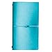 Produktbild Tagebuch Reisende Notebook, iceblueor Leder Travel Zusammensetzung Nachfüllbares Notizbuch, Tagebuch Schreiben Notebook (blau)