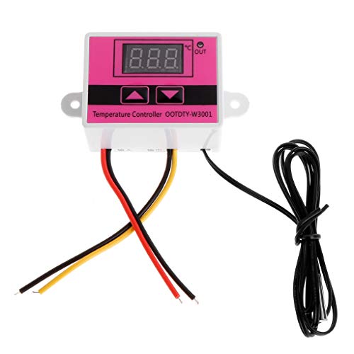 Preisvergleich Produktbild Duyummy W3001 AC 110V-220V Temperaturregler Thermostatschalter Digitale LED-Anzeige