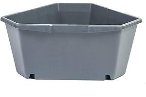 ‎GUSTA GARDEN Paul Potato Starter Etage - stapelbar - Hochbeet/Pflanzgefäß/Blumentopf für Balkon, Garten und Terrasse (1 Etage, Anthrazit/Grau)