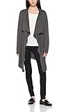 tommy hilfiger weste damen weiß  Tommy Hilfiger Damen Wrap Ls Cape, Grau (Dark Grey Heather 020), 8 (Herstellergröße: Small)