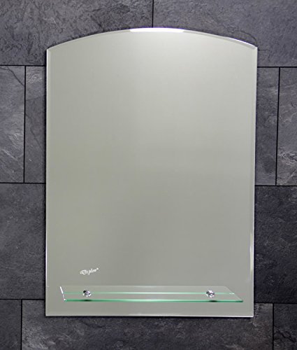 Badspiegel mit Facette und Ablage 700 x 500 mm