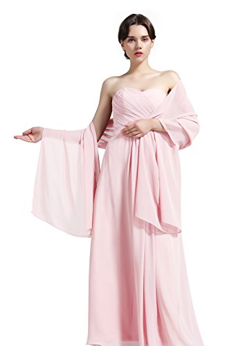 Womens Chiffon Shawl Scarves Stole Wrap For Bridesmaids Wedding