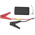 Nicoone Car Jump Starter, Portable 12V Car Jump Starter Engine Battery Charger Power Bank Car Booster Battery for Gasoline Engine 2.0L Black
