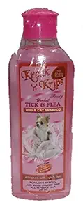 Kreak N Krips Herbal Tick and Flea Dog and Cat Hair Shampoo, 200 ml