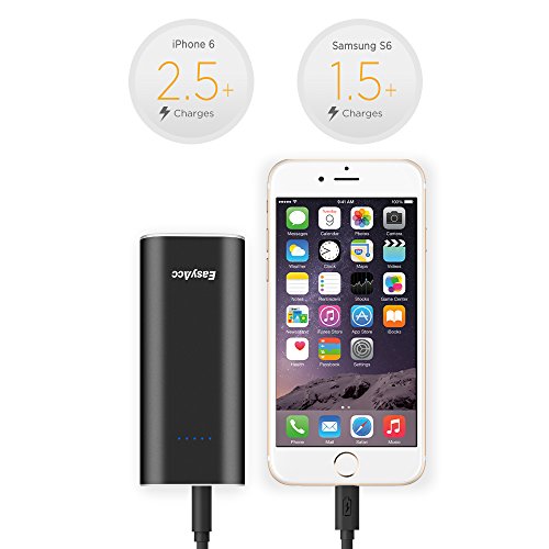 EasyAcc Bater a Externa Ultraport til 6400mAh Metal Carga R pida para iPhone Samsung Huawei BQ Negro reviews EasyAcc Bater a Externa Ultraport til 6400mAh Metal Carga R pida para iPhone Samsung Huawei BQ Negro