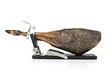 El casquillo giratorio permite girar el jamón con gran facilidad. Se puede plegar para poder guardarse comodamente