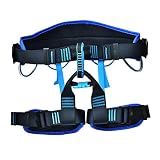 Cinturones de seguridad seguros que se perfeccionan para el alpinismo y la escalada en roca, la banda externa, el rescate con fuego, el trabajo en el nivel superior, la espeleología, la escalada, el rappel. Los anillos de fabricación duraderos se pueden ajustar.