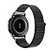 Produktbild Weekendy Für Samsung Gear S3 Frontier Repalcement Strap - Luxus Nylon Uhr Armband Handgelenk Band Verstellbarer Gurt Schnellverschluss für Samsung Gear S3 Frontier ( Farbe : Black )