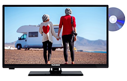 Telefunken XH24A101VD 61 cm (24 Zoll) Fernseher (HD Ready, Triple Tuner, DVD-Player, 12V) Telefunken XH24A101VD 61 cm (24 Zoll) Fernseher (HD Ready, Triple Tuner, DVD-Player, 12V)