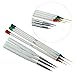 Restly(TM) Nail Art Pen Brush Painting Drawing Liner (6Pcs- white)