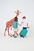 Lassig Cute Hanging Lightweight Kids Bathroom Wash bag Toiletry Travel Bag with multiple compartments, Wildlife Giraffe