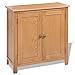 Produktbild Lingjiushopping Sideboard aus Massivholz in Eiche 70 x 35 x 75 cm braun Material: Holz massiv Eiche + MDF Buffet und Kommoden
