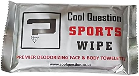 Individually Wrapped Adult Sports Towellete โ Luxury Refreshing Large Face & Body Wet Wipes - Made From 100% Natural Cotton - for All Sports, Gym, Outdoors, Festivals, Camping, Hiking, Cycling, Commuting, Holiday & Travelling Essentials (Pack of 25)