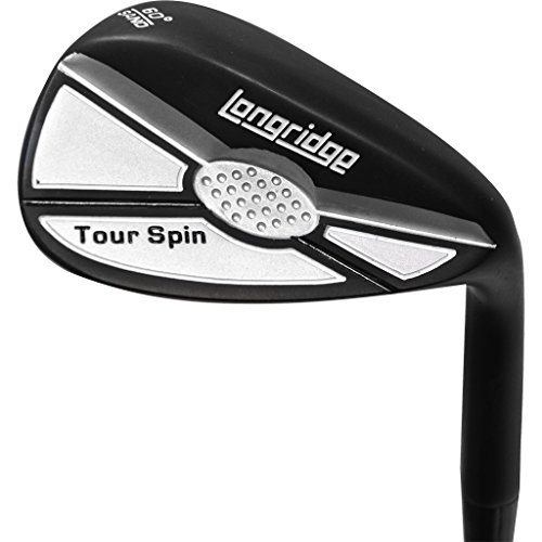LONGRIDGE WETSB64 Tour Spin Wedge de Golf Noir