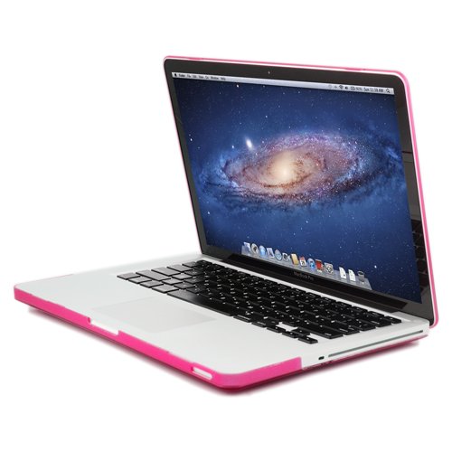 GMYLE Macbook Pro 13 hülle Rosenrot gummierte See Thru Hülle Hartschale Hartschalenkoffer Schutzhülle Schutzabdeckung Etui Notebookhülle Hard Case Cover Gehäuse für Apple Macbook Pro 13 Zoll - 2