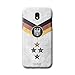 Produktbild WM-Hülle für Samsung Galaxy J3 (2017) I Original Urcover® Case bekannt aus TV I stoßfeste Handyhülle Weltmeisterschaft 2018 [TEAM DEUTSCHLAND-Cover] Fanartikel Backcase aus flexiblem & robusten TPU I Smartphone-Trikot Bumper