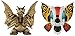 Produktbild Godzilla 97922 Mothra 92 und King Ghidra 91