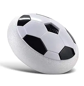 BUYBOXEE Indoor Football Sport Toys: Hover Soccer Ball Football with LED Lights Indoor Activity for Kids, for Boys
