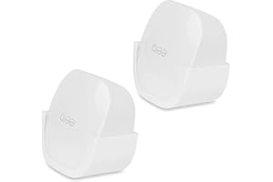 HOLACA Supporto da parete VHB Stick On per sistema WiFi Eero Mesh, forte adesivo da parete, supporto a rete Eero Mesh Home Sistema WiFi (2 Pack)