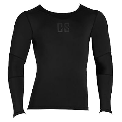 Capital Sports Beforce - Haut de Compression - vêtement Fonctionnel Homme pour régulation de la température corporelle (Taille M, Coudes renforcés, Repousse l'humidité)