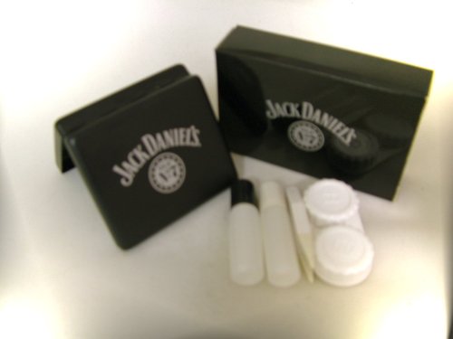 Preisvergleich Produktbild Jack Daniels Schwarz Kontaktlinsenbehälter