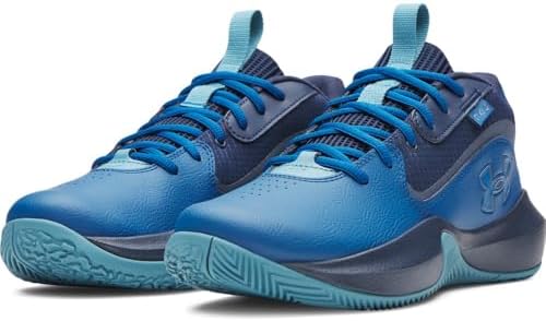 Under Armour UA Lockdown 7 - Varsity Blue/Academy/Metallic Gravel - 10,5, Varsity Blue Academy - Ghiaia Metallica, 45.5 EU