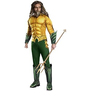 Rubies – Disfraz Oficial de DC Aquaman The Movie, para Adulto, Talla XL