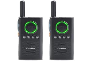 CHUNHEE Wireless Intercom Systems For Home 2pack Walkie-Talkie,Room To Room Communication, Intercom For Eldely 1.5 Miles Long Range 16 Channel Intercom System For Office/Camping/Hiking/Vacation
