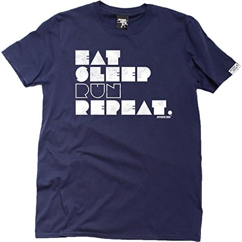 Men's Personal Best - Eat Sleep Run Repeat Jogging t-shirt Fitness Tee Training Top Running clothing casual accessories funny birthday present christmas gift T SHIRT